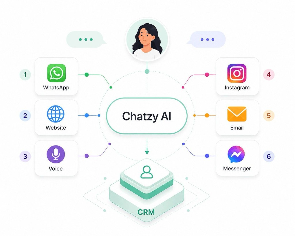 Omnichannel AI conversation hub